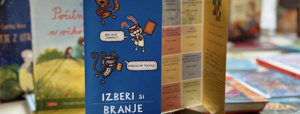 POLETNA BRALNA IGRA MOJA IZBIRA JE BRANJE: BEREMO POD DREVESOM 