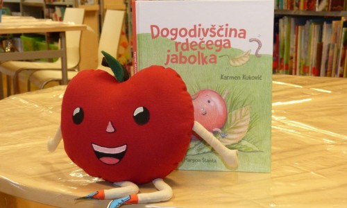 Dogodivščina rdečega jabolka, glasbeno obarvana pravljična urica z lutko Jabčo