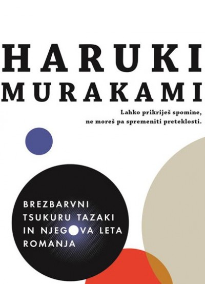 Brezbarvni Tsukuro Tazaki in njegova leta romanja